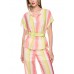 Marccain Sports - AS 5131 W54 - Blouseshirt met streepverloop 